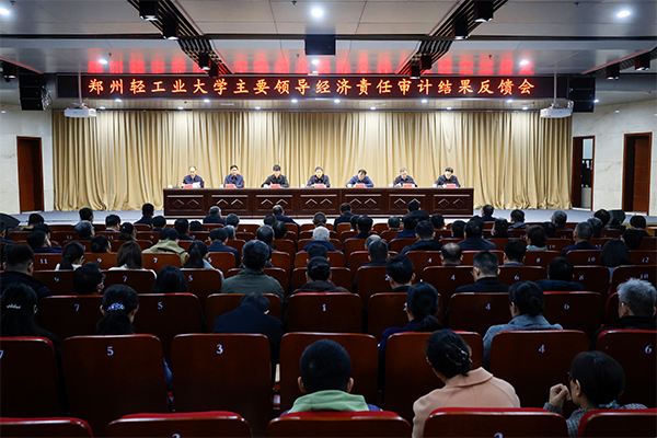 学校召开经济责任审计工作反馈会