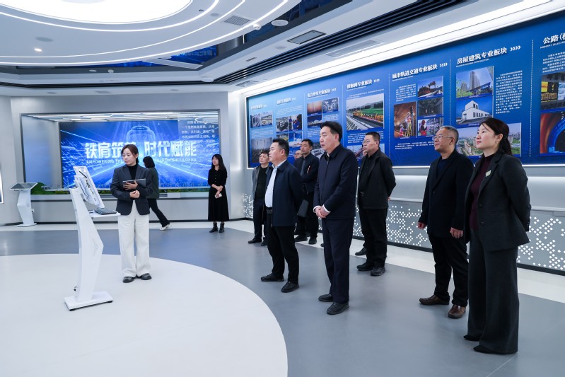 学校党委书记张志坚带队赴中铁电气化局深化合作交流